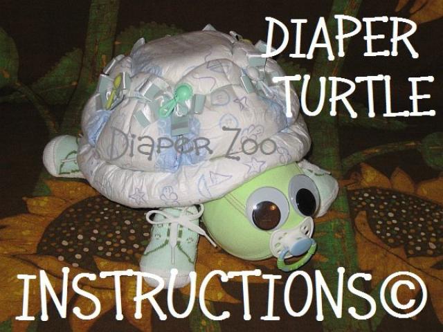 Diaper Turtle (Large) E-BOOK
