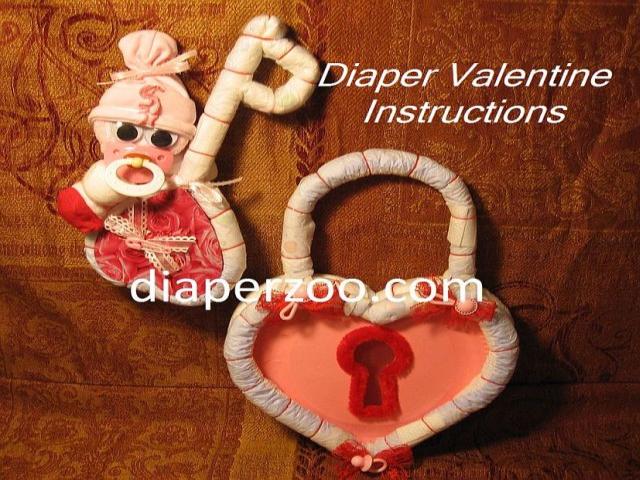 Diaper Valentine Locket E-BOOK
