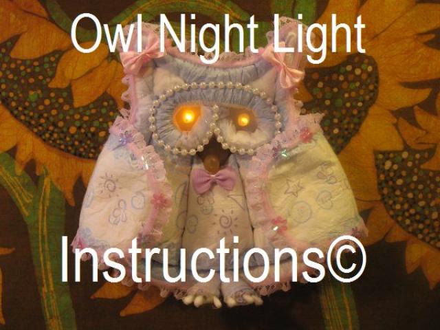 Diaper Owl Night Light E-BOOK
