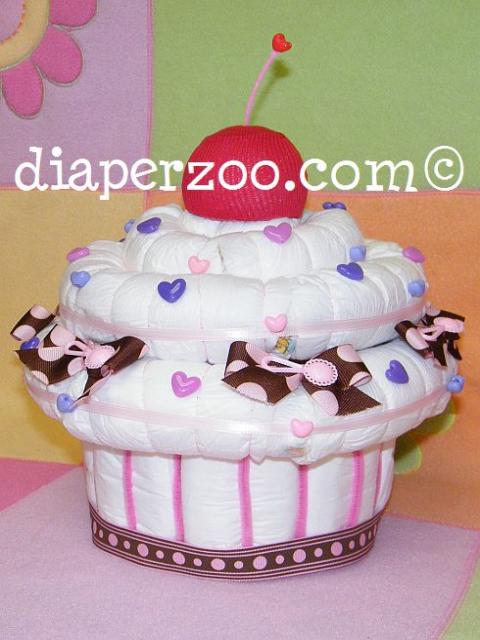 Diaper Cupcake Musical Jewelry Box E-BOOK